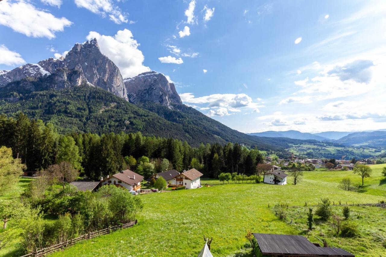 Haus Lohengrin Ferienwohnung 1 Seis am Schlern Exteriör bild