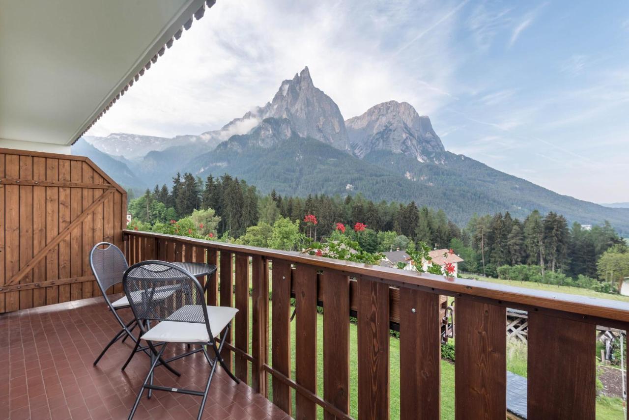 Haus Lohengrin Ferienwohnung 1 Seis am Schlern Exteriör bild